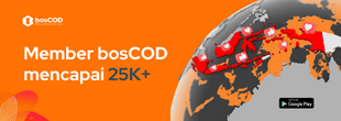 Member BosCOD mencapai 25K+ dan Kiriman setengah juta paket dalam beberapa bulan saja