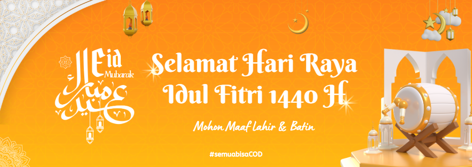 BosCOD mengucapkan Selamat Hari Raya Idul Fitri 1444 Hijriah