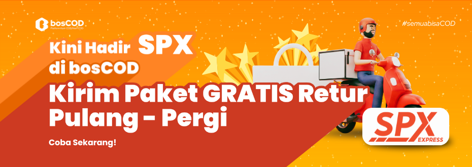 SPX Express Resmi Hadir di bosCOD